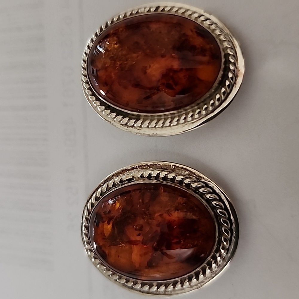 Jay King Amber Earrings - Picture 2 of 8